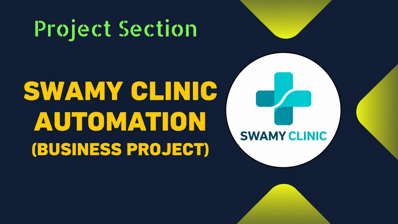 Swamy Clinic Automation Dashboard
